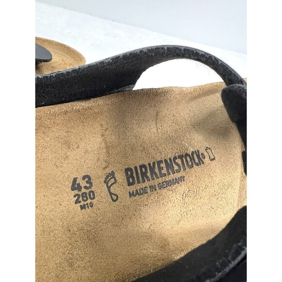 Birkenstock Medina Sandals Black Birkoflor T Strap Mens Size 10 Reg / 43 / W12 main image 10